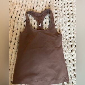lululemon brown tank